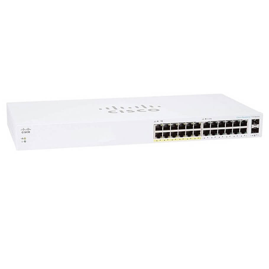24-Port GE PoE Switch CISCO CBS110-24PP-EU-1