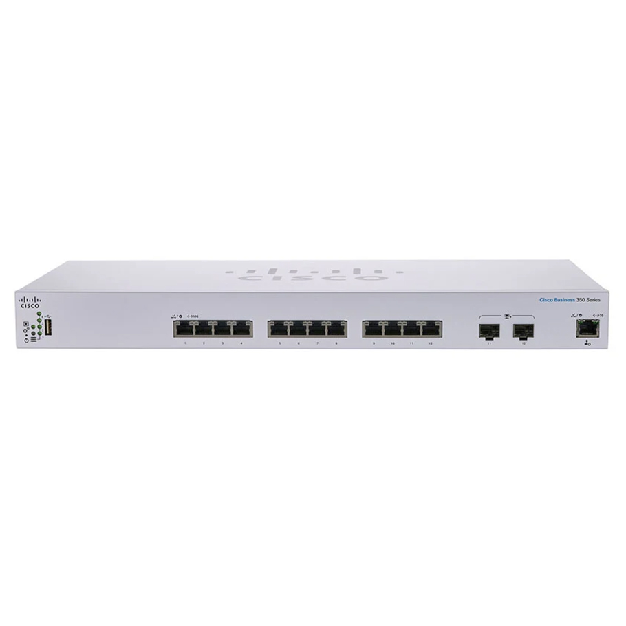 12-port 10GE Managed Switch CISCO CBS350-12XT-EU-1
