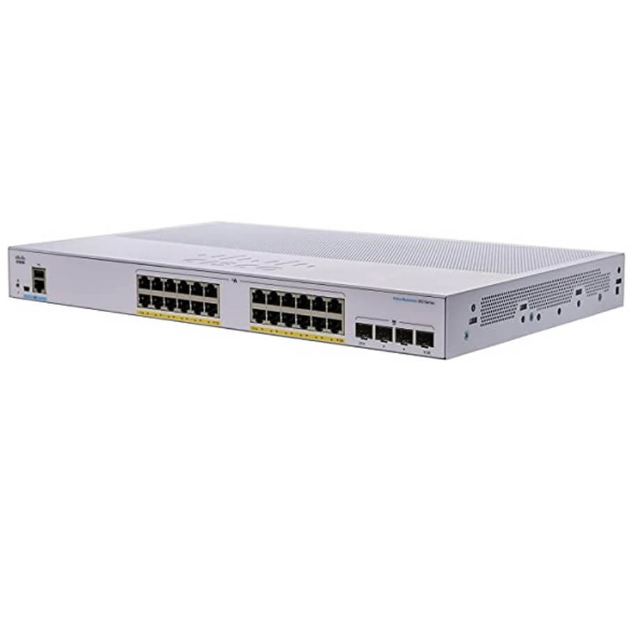 24-port GE PoE Managed Switch CISCO CBS350-24FP-4G-EU-1
