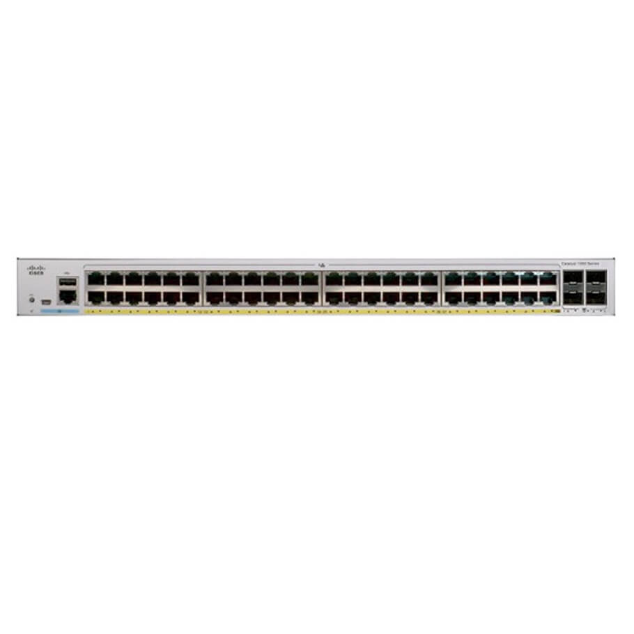 48-port GE Managed Switch CISCO CBS350-48T-4G-EU-1