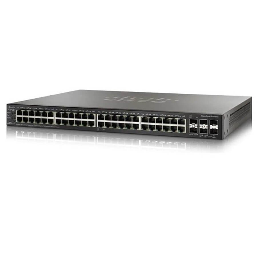 48-port Gigabit Stackable Switch CISCO SG350X-48-K9-1