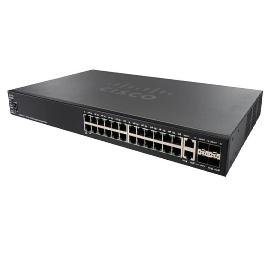 24-Port GE Stackable Managed Switch CISCO SG550X-24-K9-EU-1