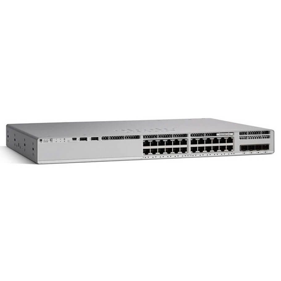 24-port GE Data Switch Cisco C9200L-24T-4G-E-1