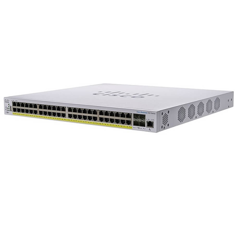 48-port GE PoE Managed Switch CISCO CBS350-48FP-4G-EU-1