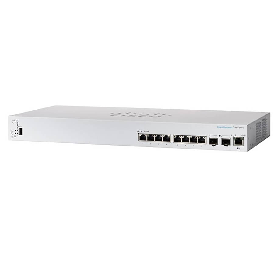 8-port 10GE, 2x10G SFP+ Switch CISCO CBS350-8XT-1
