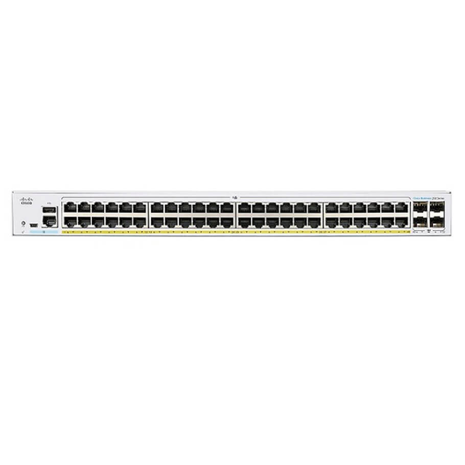 48-Port GE PoE Switch CISCO CBS250-48PP-4G-EU-1