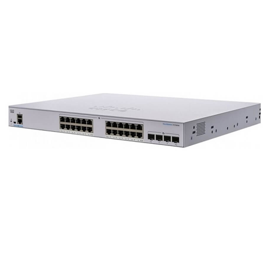 24-Port GE Smart Switch CISCO CBS250-24T-4G-EU-1