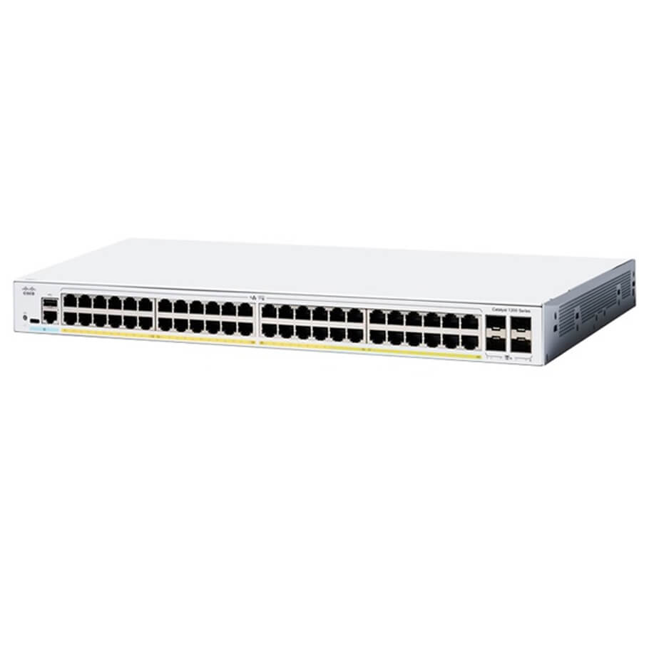48-Port GE + 4-Port SFP Switch CISCO C1200-48T-4G-1