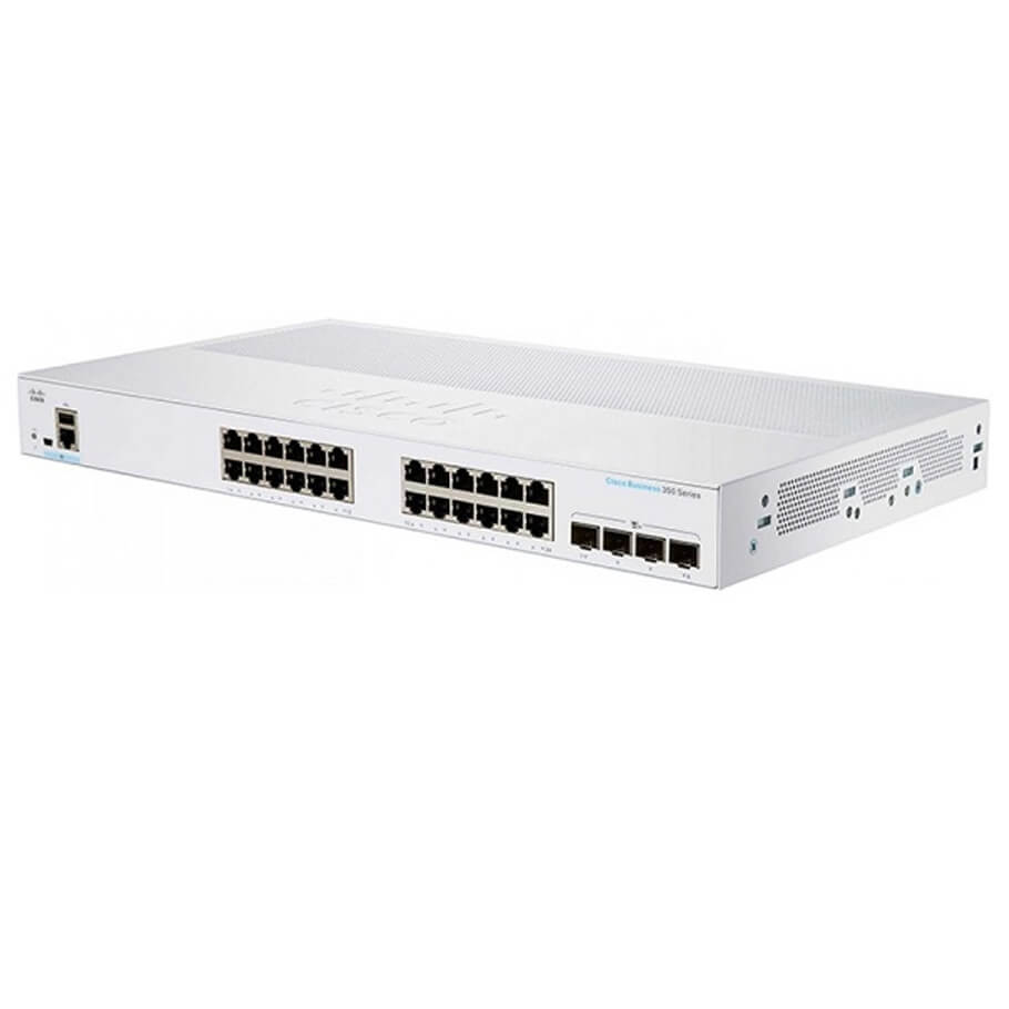 24-Port GE Managed Switch CISCO CBS350-24T-4G-EU-1