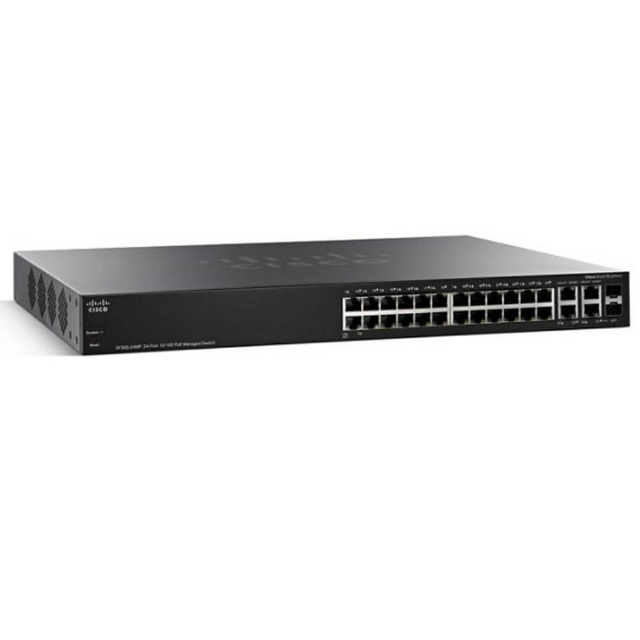 24-port 10/100 Managed Switch CISCO SF350-24-K9-EU-1