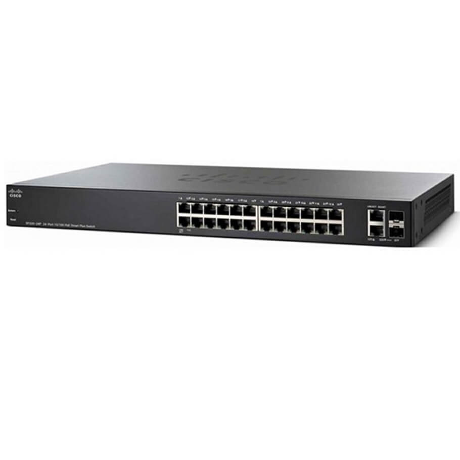 24-port 10/100 Smart Switch CISCO SF220-24-K9-EU-1