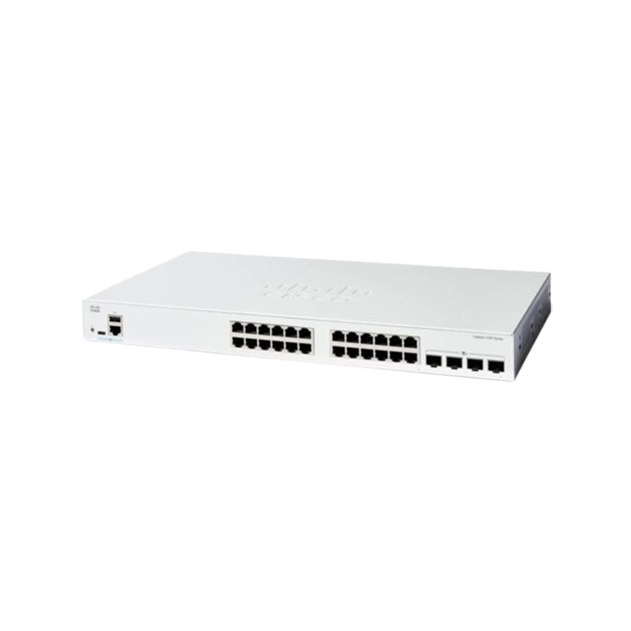 24-Port GE Switch Cisco C1300-24T-4X (kèm tai rack)-1