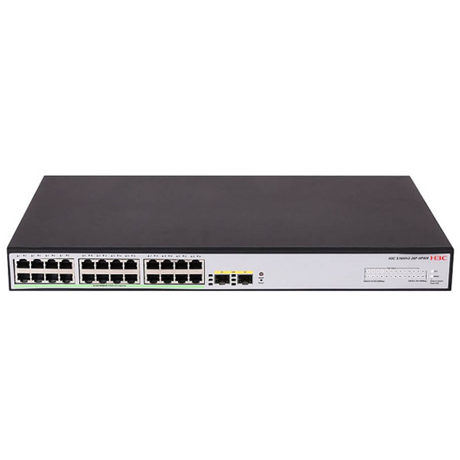 24-Port GE PoE Switch H3C LS-1600V2-26P-HPWR-GL-1