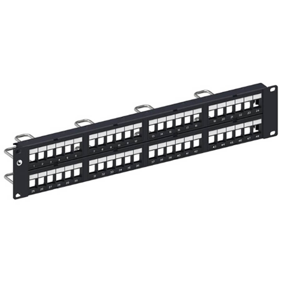 Patch panel 48P COMMSCOPE (760237041/9-1375191-2)-1