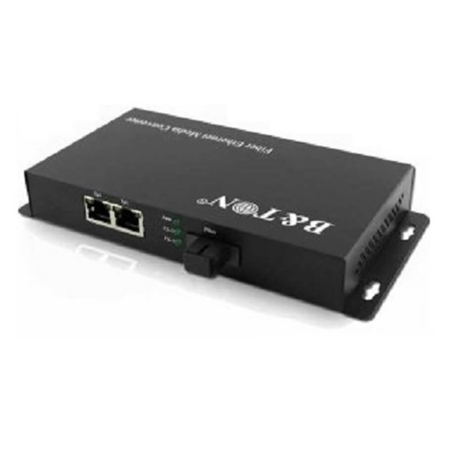 Chuyển đổi Quang-Điện Media Converter Unmanaged Fiber Switch BTON BT-912GS-20A-1