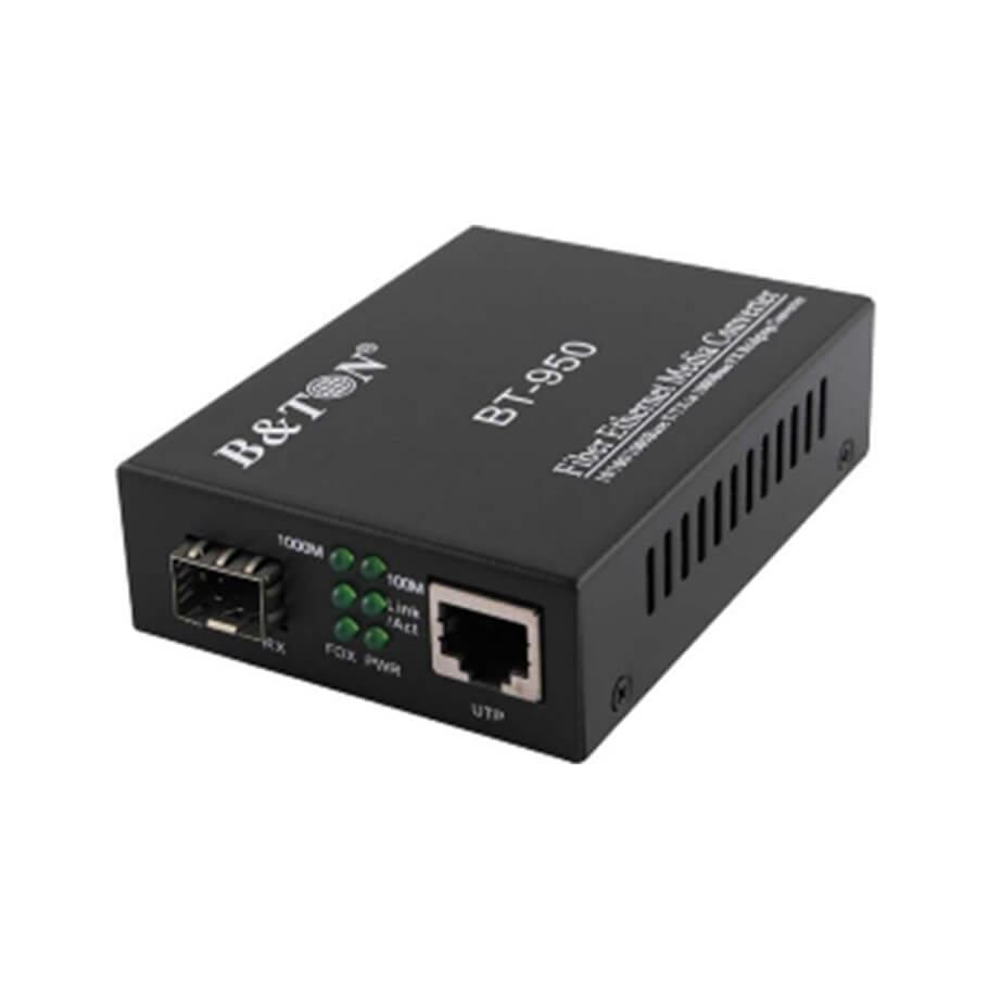 Chuyển đổi Quang-Điện Media Converter BTON BT-9216SFP-GE-1