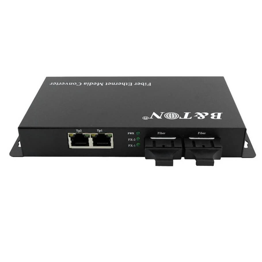 Chuyển đổi Quang-Điện Media Converter Unmanaged Fiber Switch BTON BT-922GS-20AB-1