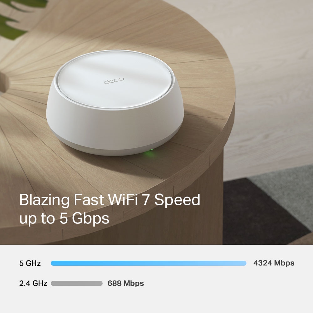 Thiết bị phát sóng wifi Mesh TP-Link Deco BE25 | Hệ thống Mesh Wi-Fi 7 BE5000 Cho Gia Đình-3