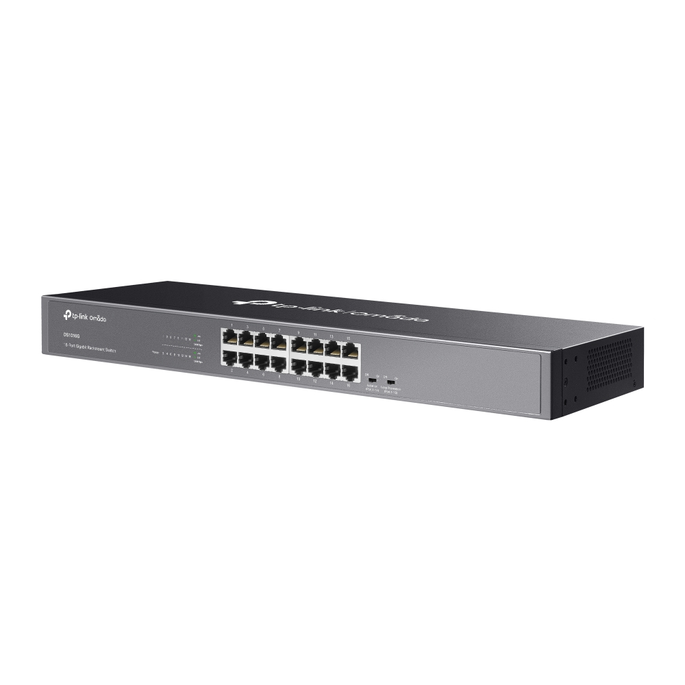 Thiết bị chuyển mạch TP-Link DS1016G | Omada 16-Port Gigabit Unmanaged Rackmount Switch-3