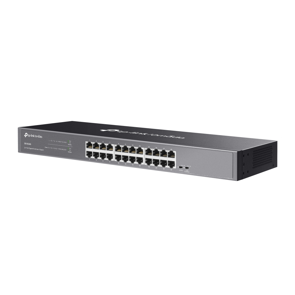 Thiết bị chuyển mạch TP-Link DS1024G | Omada 24-Port Gigabit Unmanaged Rackmount Switch-3