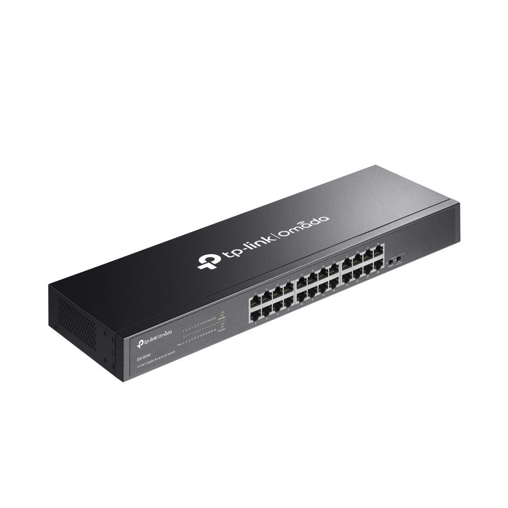 Thiết bị chuyển mạch TP-Link DS1024G | Omada 24-Port Gigabit Unmanaged Rackmount Switch-4