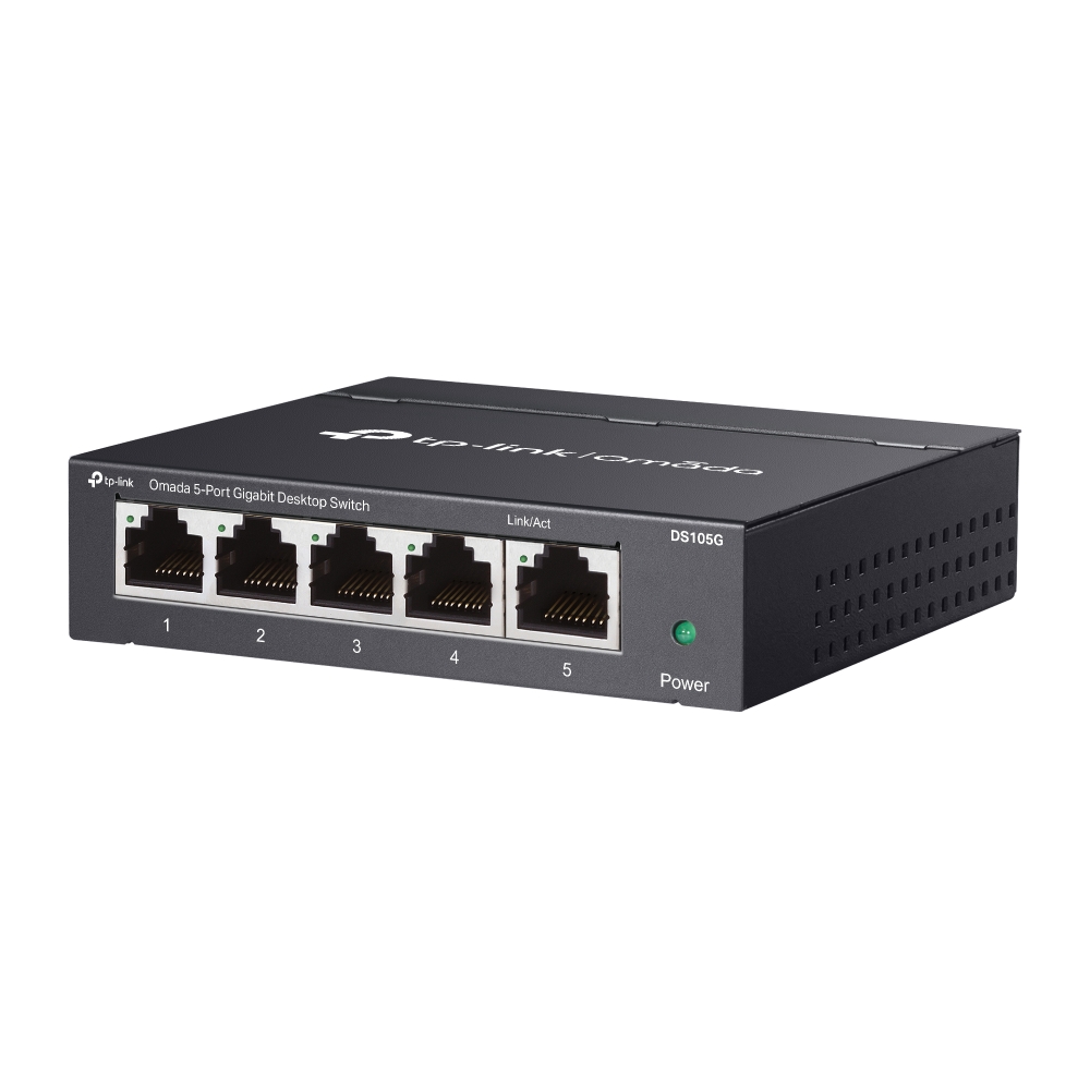 Thiết bị chuyển mạch TP-Link DS105G | Omada 5-Port Gigabit Unmanaged Desktop Switch-3
