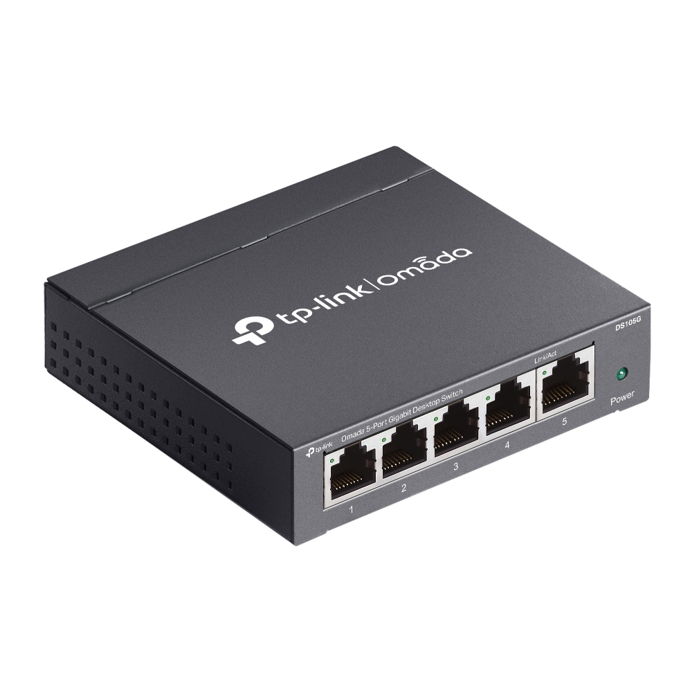 Thiết bị chuyển mạch TP-Link DS105G | Omada 5-Port Gigabit Unmanaged Desktop Switch-4