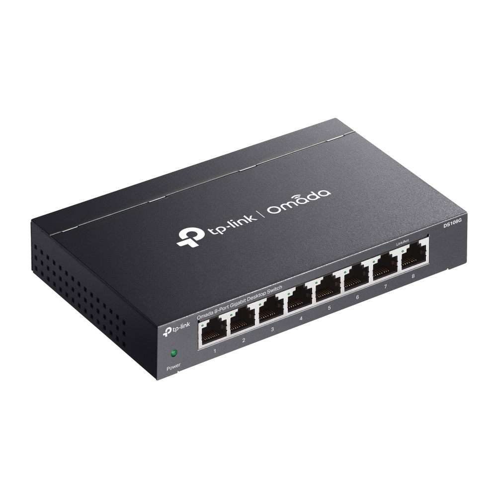 Thiết bị chuyển mạch TP-Link DS108G | Omada 8-Port Gigabit Unmanaged Desktop Switch-4