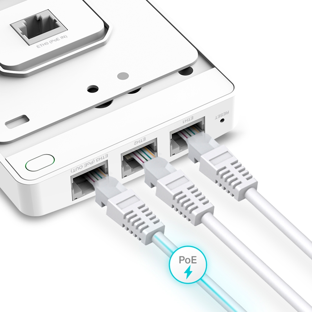 Thiết Bị Phát Sóng Wifi TP-Link EAP615-Wall | Access Point WiFi 6 AX1800 Gắn Tường-3