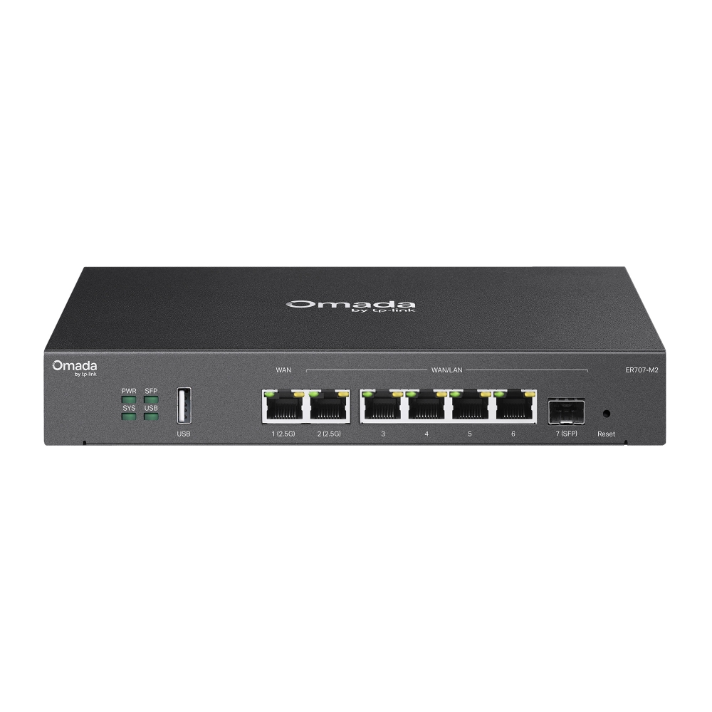 Thiết bị định tuyến TP-Link ER707-M2 | Gateway VPN Multi-Gigabit Omada