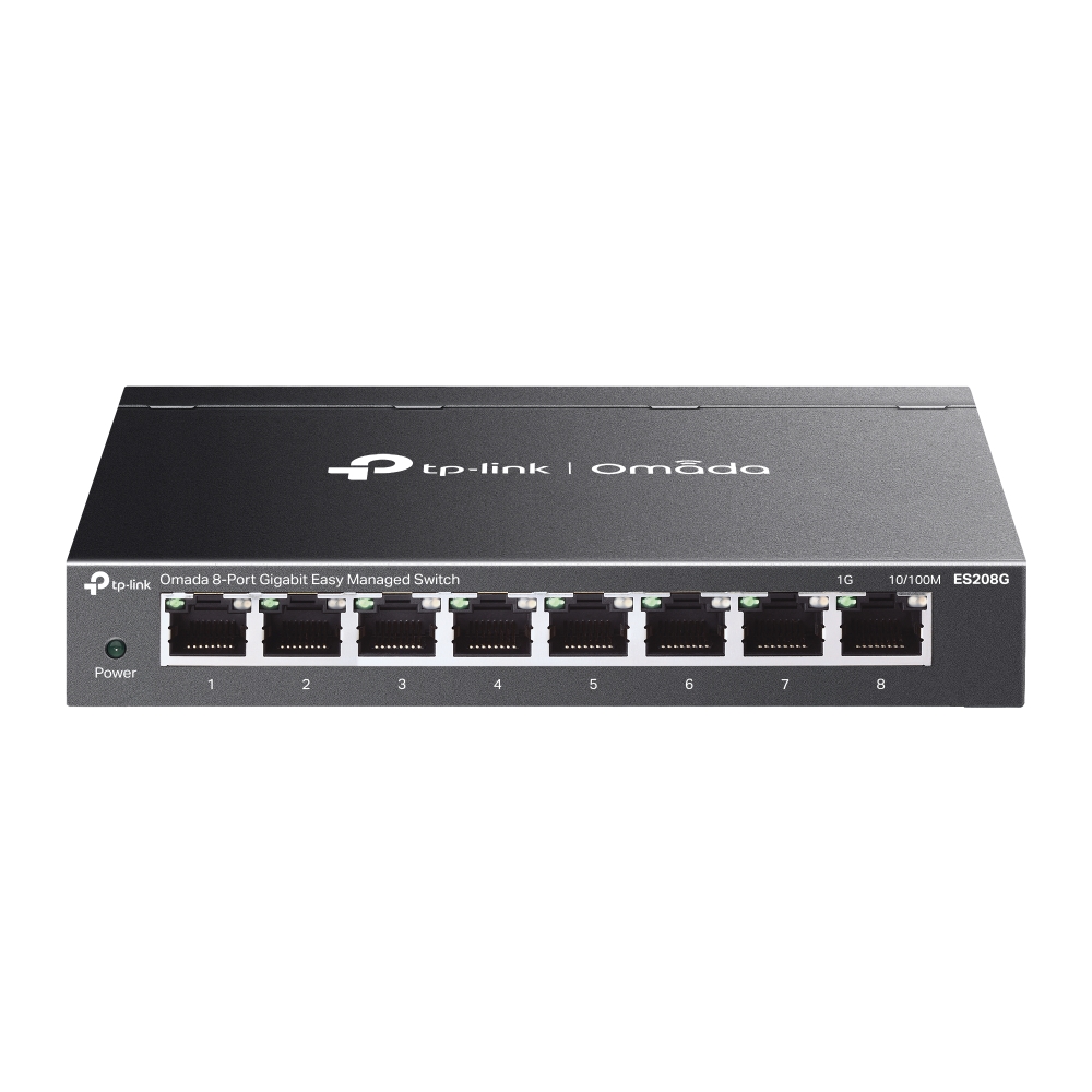 Thiết bị chuyển mạch TP-Link ES208G | Omada 8-Port Gigabit Easy Managed Switch