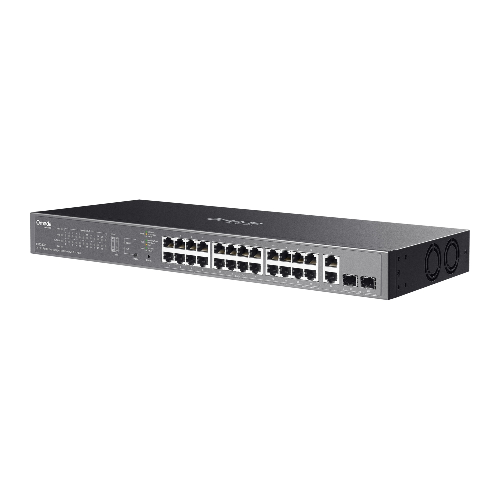 Thiết bị chuyển mạch TP-Link ES228GP | Omada Easy Managed Switch 28 cổng Gigabit (24 cổng PoE+)-3