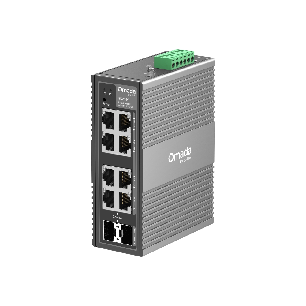 Thiết bị chuyển mạch TP-Link IES208G | Omada 8-Port Gigabit Industrial Easy Managed Switch