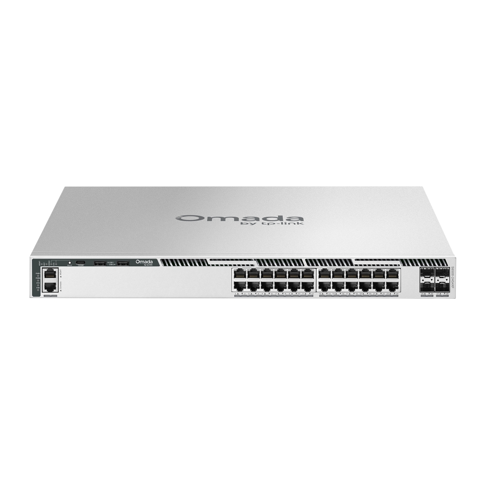 Thiết bị chuyển mạch TP-Link S6500-24G4XF | Omada Campus 24-Port Gigabit Stackable L3 Managed Switch with 4× 10G Slots-1