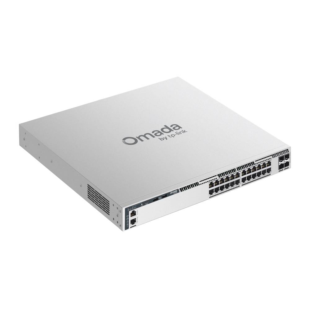 Thiết bị chuyển mạch TP-Link S6500-24G4XF | Omada Campus 24-Port Gigabit Stackable L3 Managed Switch with 4× 10G Slots-4