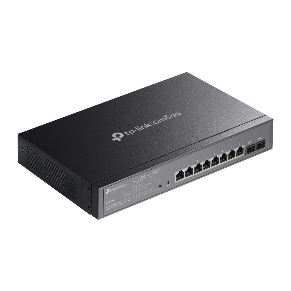 Thiết bị chuyển mạch TP-Link SG2210MP | Omada 10-Port Gigabit Smart Switch with 8-Port PoE+-4