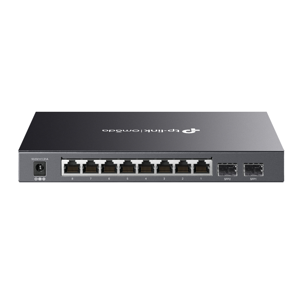 Thiết bị chuyển mạch TP-Link SG2210P | Switch Omada thông minh 10 cổng Gigabit với 8 cổng PoE+-2