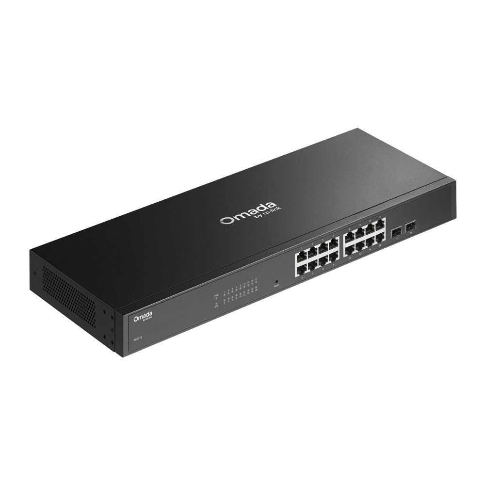 Thiết bị chuyển mạch TP-Link SG2218 | Switch Omada Access 16 Cổng Gigabit với 2 Khe Cắm SFP-4