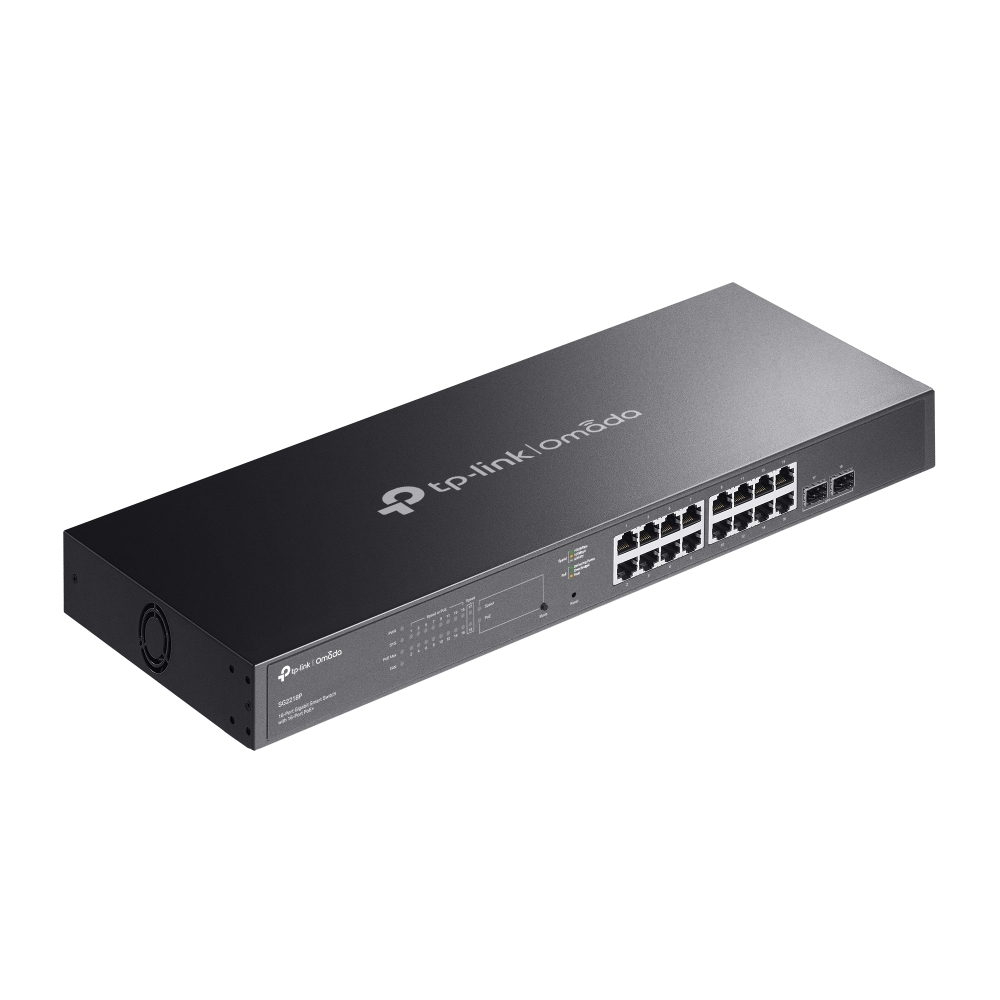 Thiết bị chuyển mạch TP-Link SG2218P | Omada 18-Port Gigabit Smart Switch with 16-Port PoE+-4