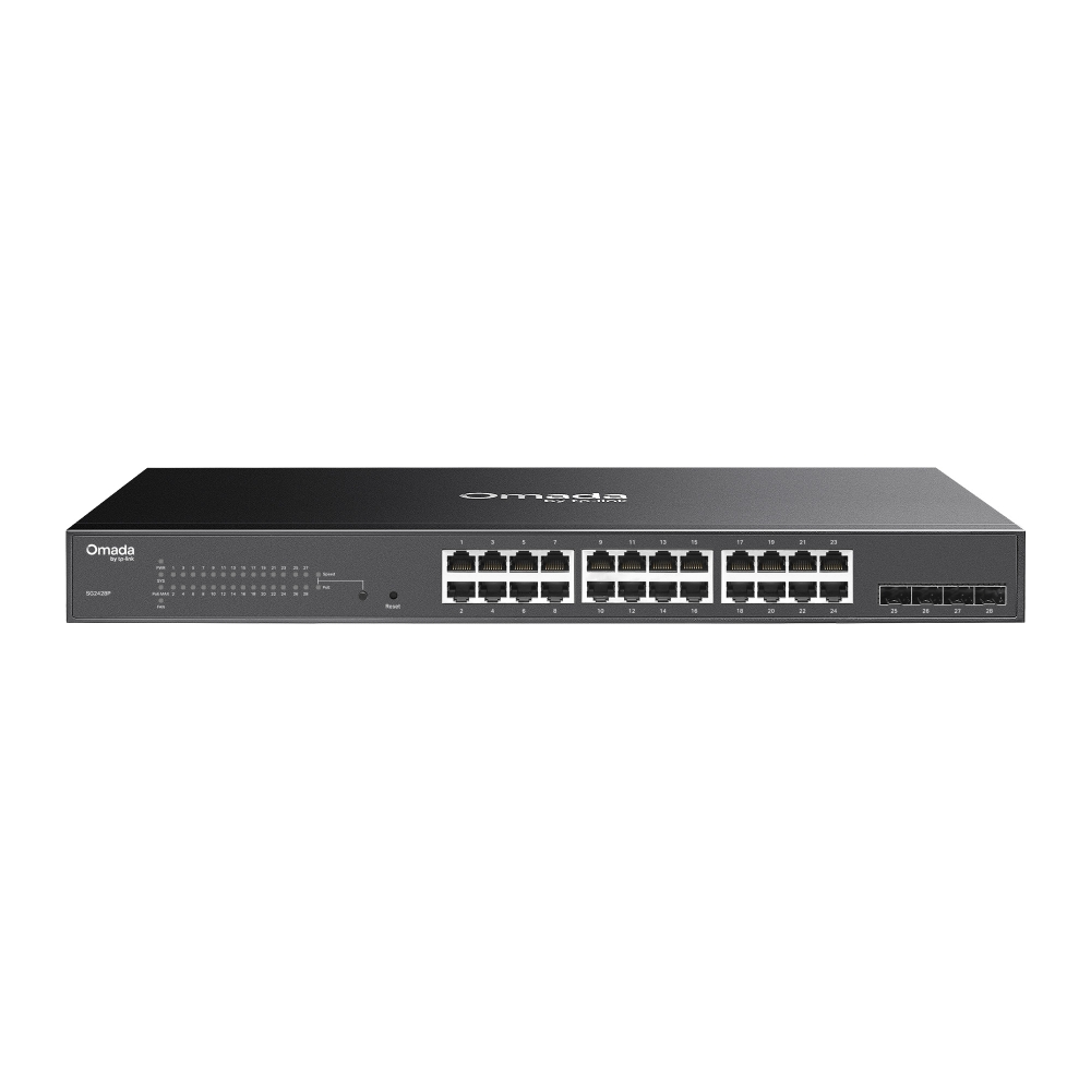 Thiết bị chuyển mạch TP-Link SG2428P | Switch Gigabit Omada Access 28 Cổng với PoE+ 24 Cổng-1
