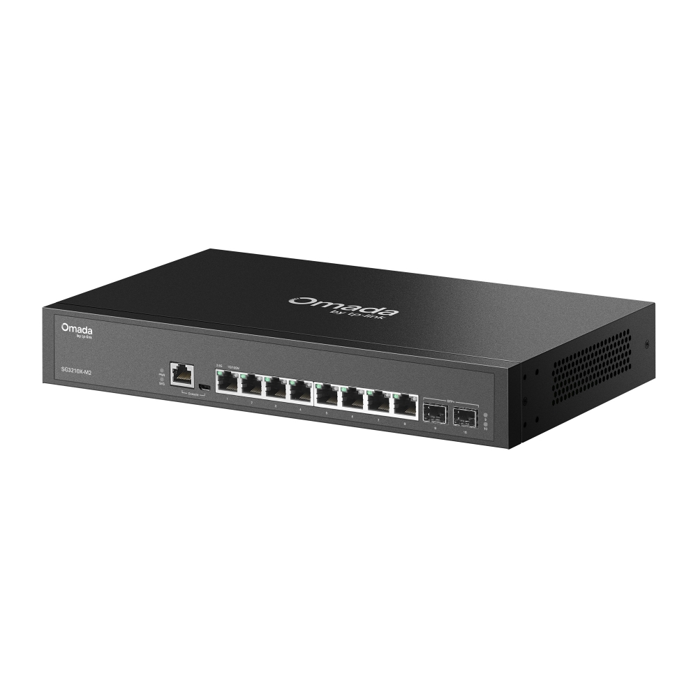 Thiết bị chuyển mạch TP-Link SG3210X-M2 | Switch Omada Access Pro 8 Cổng 2.5G với 2× Khe Cắm SFP+ 10G-3