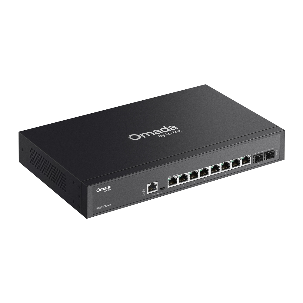 Thiết bị chuyển mạch TP-Link SG3210X-M2 | Switch Omada Access Pro 8 Cổng 2.5G với 2× Khe Cắm SFP+ 10G-4