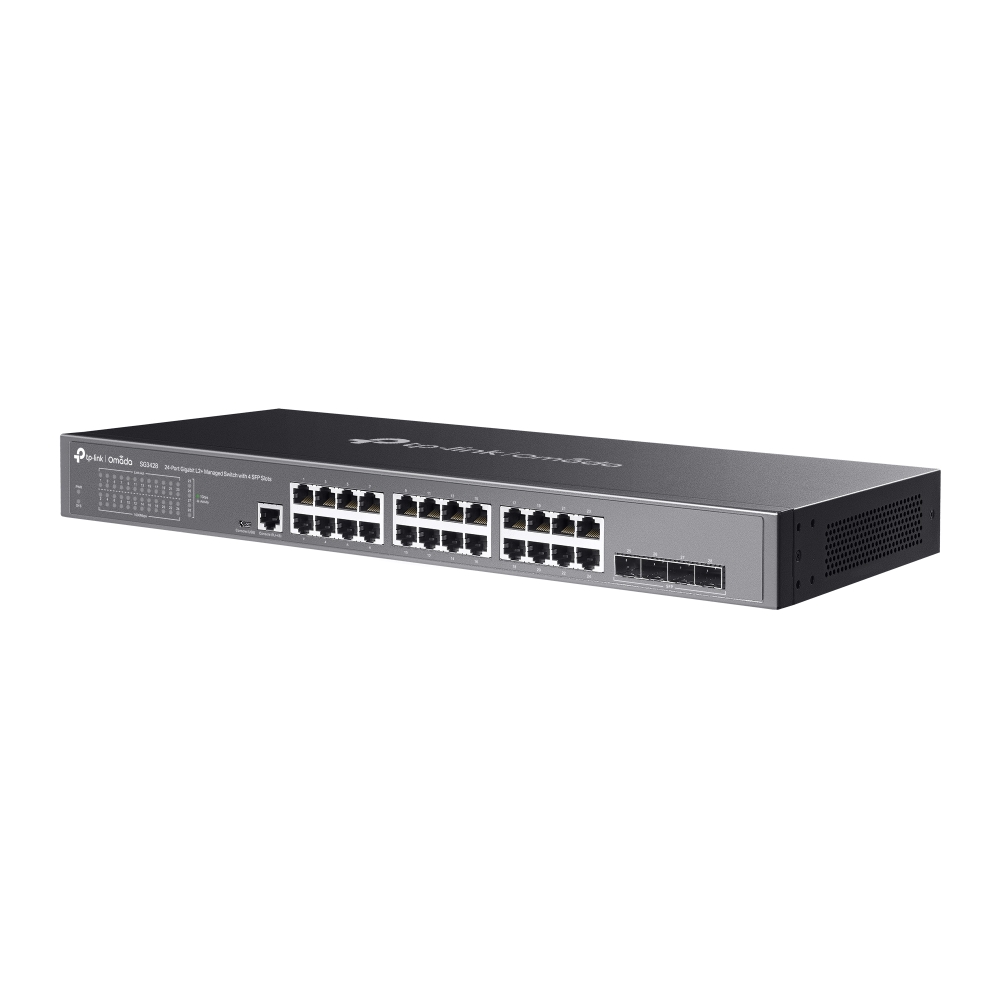 Thiết bị chuyển mạch TP-Link SG3428 | Omada 24-Port Gigabit L2+ Managed Switch with 4 SFP Slots-3
