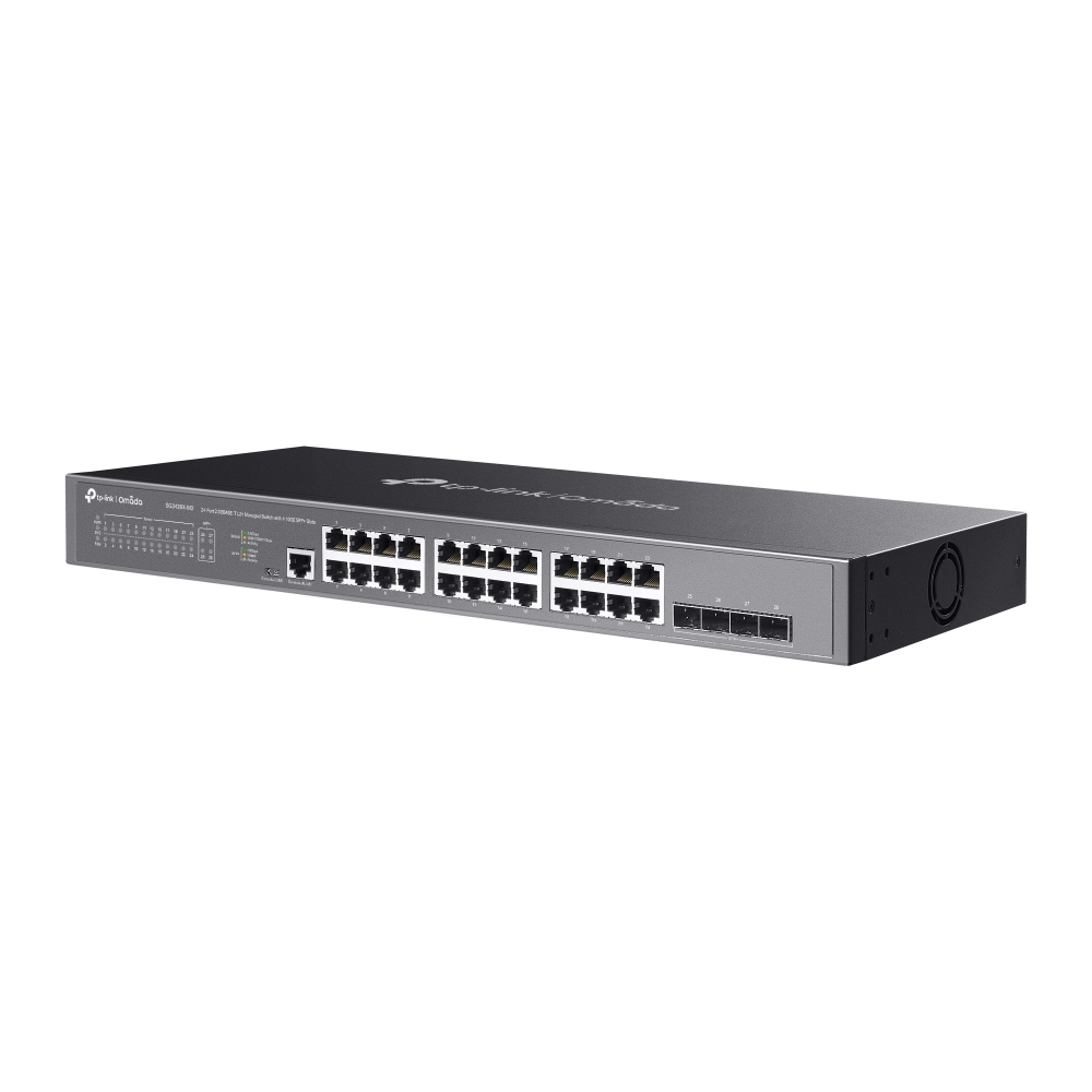 Thiết bị chuyển mạch TP-Link SG3428X-M2 | Omada L2+ Managed Switch 24 cổng 2.5Gbps RJ45 và 4 khe 10G SFP+-3