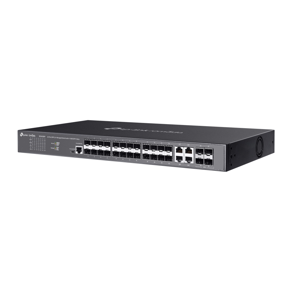 Thiết bị chuyển mạch TP-Link SG3428XF | Omada 24-Port SFP L2+ Managed Switch with 4 10GE SFP+ Slots-3