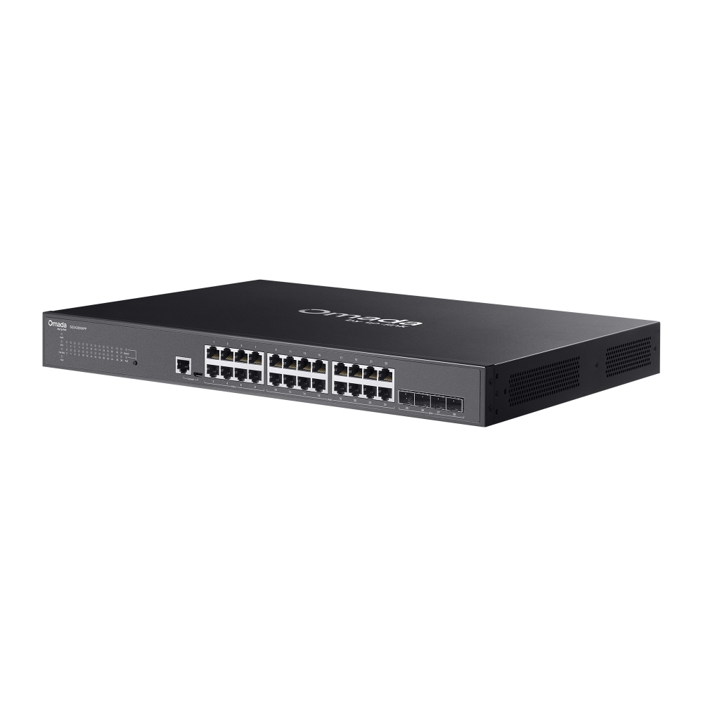 Thiết bị chuyển mạch TP-Link SG3428XMPP | Switch Omada Access Plus 24 Cổng Gigabit và 4 Cổng 10GE SFP+ Tích Hợp 16 Cổng PoE+ & 8 Cổng PoE++-3