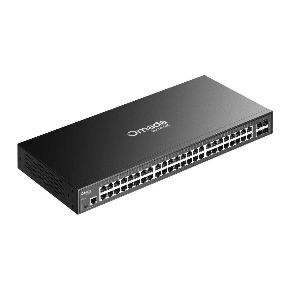 Thiết bị chuyển mạch TP-Link SG3452 | Switch Omada Access 48 Cổng Gigabit với 4 Khe Cắm SFP-4