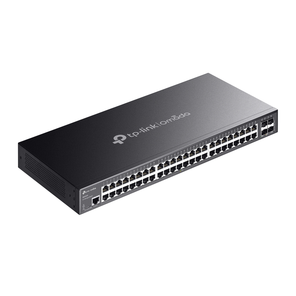 Thiết bị chuyển mạch TP-Link SG3452X | Omada 48-Port Gigabit L2+ Managed Switch with 4 10GE SFP+ Slots-4
