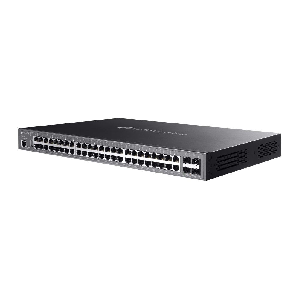 Thiết bị chuyển mạch TP-Link SG3452XMPP | Omada L2+ Managed Switch 48 cổng Gigabit RJ45 (8× PoE++, 40× PoE+) và 4 khe cắm 10G SFP+-3
