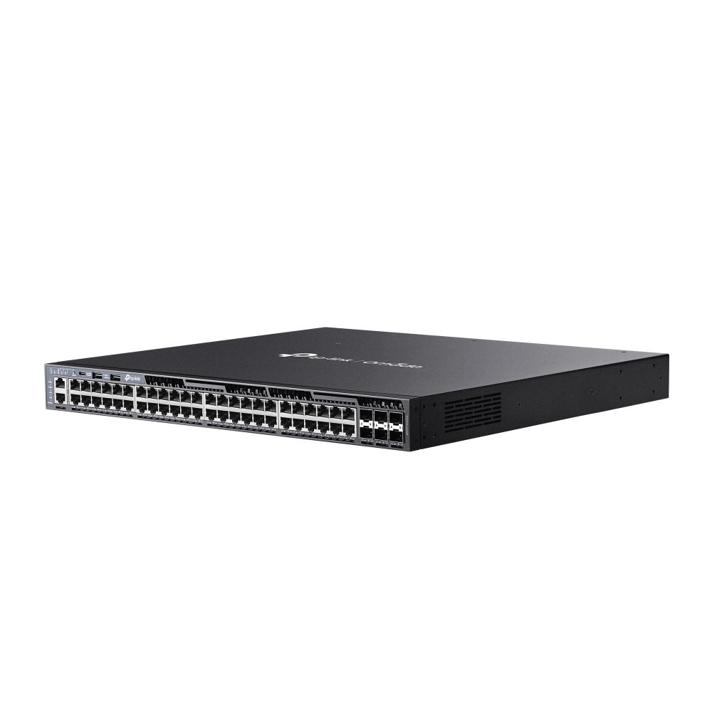 Thiết bị chuyển mạch TP-Link SG6654XHP | Switch Managed L3 Omada PoE+ 48 Cổng Gigabit Có Thể Xếp Chồng với 6 Khe Cắm 10G-2